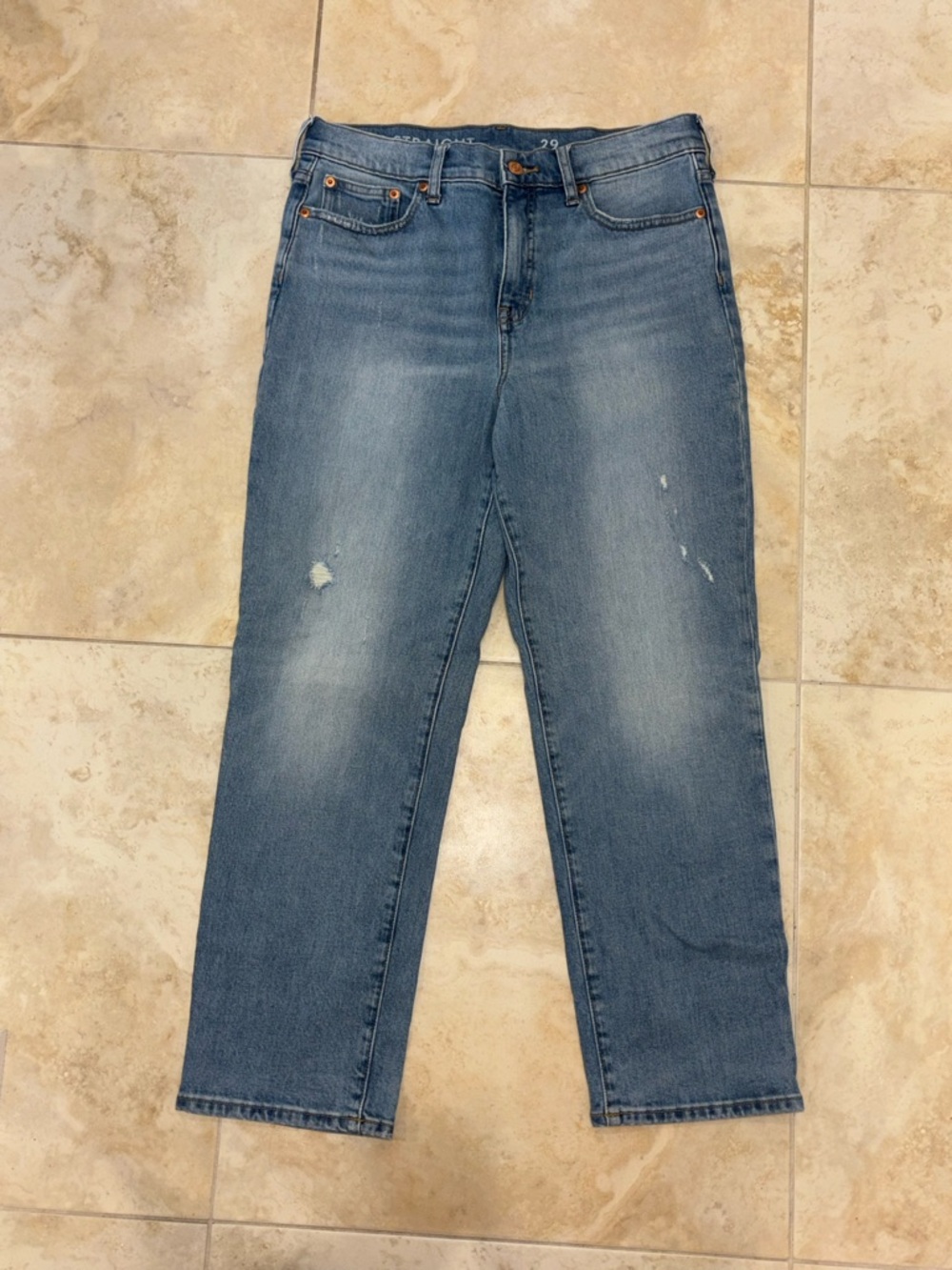 J Crew Classic Straight-Leg Jeans Sz 29